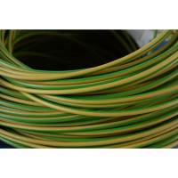 Монтажный гибкий провод Top cable желто-зеленый 1х0,75 TOPFLEX V-K H05V-K 100 м 131V000SR100
