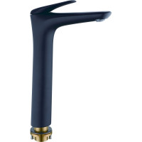 Одноручный смеситель для умывальника RUSH черный NE1735-11blаск