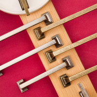 Ручка-скоба Kerron, 96 мм, оксидированная бронза RS-085-96 OAB