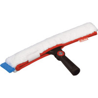 Щетка для мытья окон Vileda Professional Эволюшн шубка из микрофибры, ширина 35 см черенок-ручка 602105, 602099