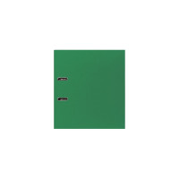 Папка-регистратор STAFF Manager с покрытием из ПВХ, 70 мм, без уголка, зеленая, 225981