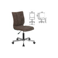 Компьютерное офисное кресло BRABIX Stream MG-314, без подлокотников, ткань, 532393