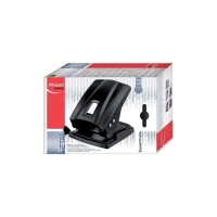 Дырокол Maped Франция Essentials, металлический большой, черный, 224927