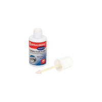 Корректирующая жидкость 10 шт в упаковке BRAUBERG "Premium" быстросохнущая 20 мл ЯРКО-БЕЛАЯ с губкой  224090