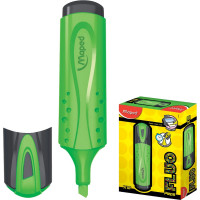 Текстовыделитель 12 шт в упаковке Maped Франция "Fluo Pep's Classic" ЗЕЛЕНЫЙ линия 1-5 мм  150768