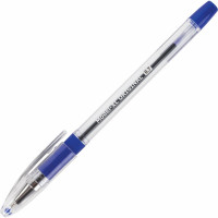 Ручка 12 шт в упаковке BRAUBERG шариковая масляная с грипом Model-XL ORIGINAL СИНЯЯ узел 07ммлиния 035мм  143242