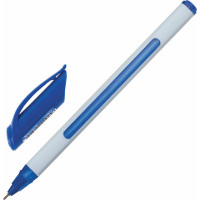 Ручка 12 шт в упаковке BRAUBERG шариковая масляная Extra Glide Soft White СИНЯЯ 07мм линия 035мм  142927