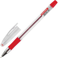 Ручка шариковая масляная с грипом Model-XL ORIGINAL BRAUBERG, красная, узел 0.7 мм, линия 0.35 мм 12 шт 143244