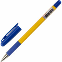 Шариковая ручка Staff с грипом Basic Bp-14 Orange, cиняя, узел 0,7 мм, линия письма 0.35 мм 143747