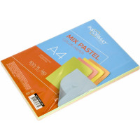 Бумага INFORMAT MIX 5 цветов,100 л, 80 г/м2, А4, пастель CP4080C-100