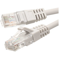 Патч-корд компьютерный UTP SUPRLAN 6 4x2 24AWG (7x0.2mm) Cu LSZH серый 2м 10-0168