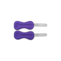 Универсальные утяжелители Starfit WT-502 1 кг, лиловый ЦБ-00001527