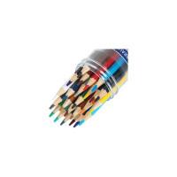 Цветные мягкие двусторонние карандаши BRAUBERG Premium Twin Colour 24 штуки, 48 цветов, туба 181876