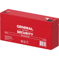 Аккумуляторная батарея General Security GS3.2-6 6В, 3.2 Ач УТ-00001378