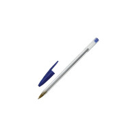 Шариковые ручки Basic Budget Bp-05 Staff, синие, узел 1 мм, линия письма 0.5 мм 24 упаковок по 8 шт 143874