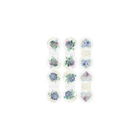 Магнитные закладки для книг Flowers BRAUBERG, 32x28 мм 10 упаковок по 6 шт 113168