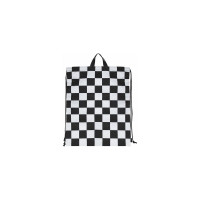 Большой удобный мешок для обуви BRAUBERG Black and white, с ручкой, 51x41 см 271595