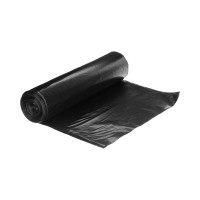 Мешки для мусора ПВД Практичные (360 л, 40 мкм, 5 шт, черные, 120x160 см) ООО Комус 1723118
