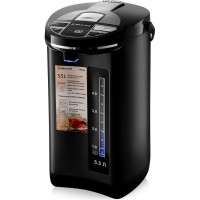 Термопот BRAYER 1096BR 1450 Вт, 5.5 л, 2 способа подачи воды, LCD-дисплей, поддержка температуры, блокировка BR1096