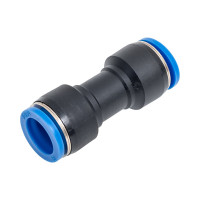 Фитинг цанговый прямой соединительный для трубок с наружным диаметром 16 мм SHPI PUC 16