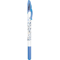 Ручка гелевая Flexoffice guppy синяя, 12 шт FO-GEL011G BLUE