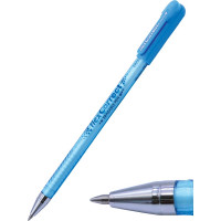 Ручка гелевая Flexoffice пиши-стирай синяя с ластиком, 12 шт FO-GELE002 BLUE