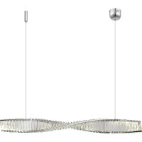 Подвесной светильник ST luce хром/прозрачный led 1x25w 3000k, SL6205.123.01