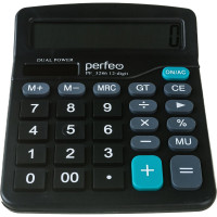 Бухгалтерский калькулятор Perfeo PF 3286 12-разрядный, GT черный 30003827