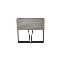 Стол на металлокаркасе BRABIX LOFT CD-001 дуб антик 641210