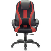Компьютерное кресло BRABIX PREMIUM Rapid GM-102 экокожа/ткань черное/красн 532107