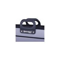 Пластиковая папка-портфель BRAUBERG ПОРТФОЛИО большого формата, А3, 470х380х130мм 223080