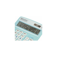 Настольный калькулятор BRAUBERG EXTRA PASTEL-12-LB 206x155 мм, 12 разрядов, голубой 250486
