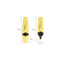 Текстовыделители BRAUBERG DELTA PASTEL набор 6 шт, ассорти, линия 1-5 мм 151736