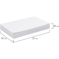 Блок для записей непроклеенный Bestar, 15 x 10 x 2 см, плотность 80 г/м², белизна 90-92%  123004