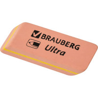 Ластики 20 шт в упаковке BRAUBERG "Ultra Mix" НАБОР 9 шт. размер ластика 41*14*8мм/29*18*8мм натур. каучук  229604