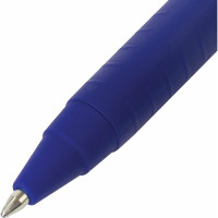 Ручка шариковая масляная автомат. Delta BRAUBERG, СИНЯЯ, soft-touch, 0,7 мм, линия 0,5 мм 12 шт 143339