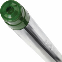 Ручка 12 шт в упаковке BRAUBERG шариковая масляная с грипом Max-Oil ЗЕЛЕНАЯ игольч.узел 07мм линия 035мм  142144