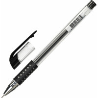 Гелевая ручка Basic Needle Gp-679 с грипом Staff, черная, игольчатый узел 0.5 мм, линия письма 0.35 мм 12 шт 143679