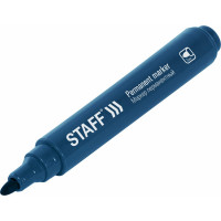 Перманентный маркер Basic Budget Pm-125 Staff, синий, круглый наконечник 3 мм 12 шт 152175