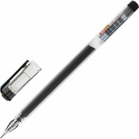 Гелевая ручка Basic Gp-675 Staff, черная, длина письма 1000 м, игольчатый узел 0.5 мм, линия письма 0.35 мм 12 шт 143675