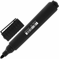 Перманентный маркер Basic Budget Pm-125 Staff, черный, круглый наконечник 3 мм 12 шт 152174