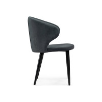 Стул Woodville Алсисар катания графит, черный 469977