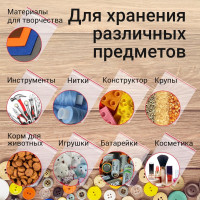 Пакеты с замком Zip-lock Staff зиплок, комплект 100 шт, 25x35 см, ПВД, толщина 35 мкм 608169