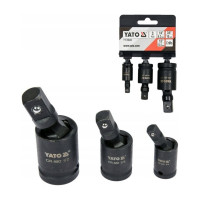Набор ударных карданов 3 шт, 1/4", 3/8", 1/2" YATO YT-10643