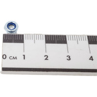 Гайка со стопорным кольцом Rizzel М4 DIN 985 цинк 2000 шт 00-00467510