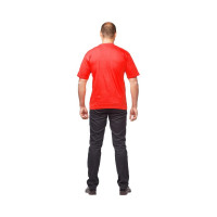 Футболка с коротким рукавом ООО Комус 160 г, красная, р. 4XL 1691408