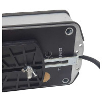 Двухходовой шаровый кран TECHNO HK240-SC10DF/230V DN40, резьба G1-1/2 с электроприводом 10Нм, 220В, управление открыто/закрыто с возвратной пружиной 622402