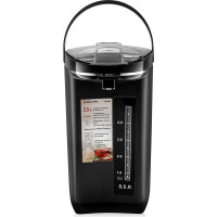 Термопот BRAYER 1096BR 1450 Вт, 5.5 л, 2 способа подачи воды, LCD-дисплей, поддержка температуры, блокировка BR1096