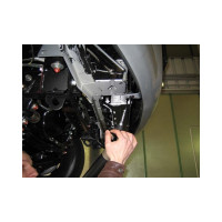 Защита картера sheriff для FORD Ranger 2007-2011 2.5TD/ MAZDA Pickup BT-50 2006-2011 2.5 TD, универсальная штамповка, сталь 2.5 мм, с крепежом 1165 V2