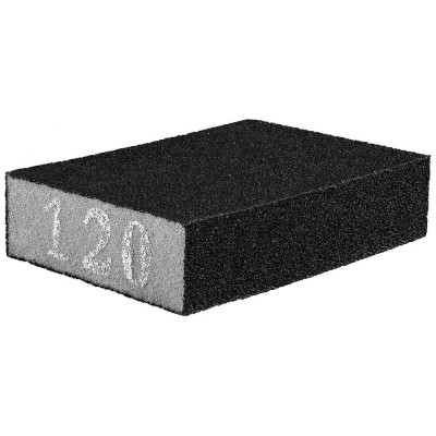 GRAPHITE Губка наждачная 70 x 25 x 100 мм K120 55H918